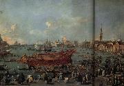 Francesco Guardi The Departure of the Doge on Ascension Day USA oil painting reproduction